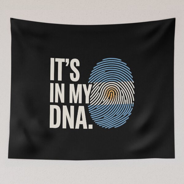Item preview, It's In My DNA Argentina Pride Argentinian Heritage Patriot designed and sold by SofenArt.