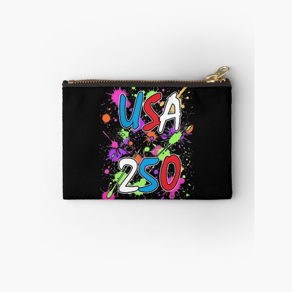 Item preview, USA 250 Semiquincentennial Neon Splatter America 250 designed and sold by dragonmotor7.