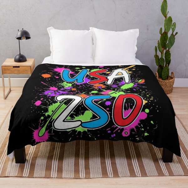 Item preview, USA 250 Semiquincentennial Neon Splatter America 250 designed and sold by dragonmotor7.