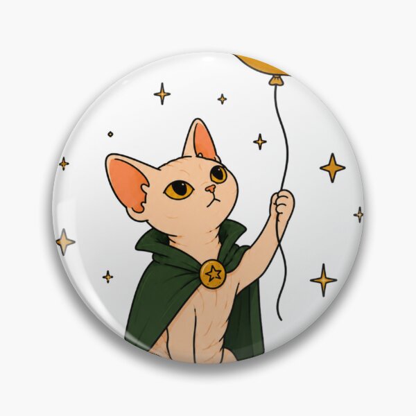 Item preview, Moon Balloon Sphynx Cat designed and sold by Region.