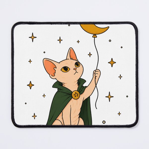 Item preview, Moon Balloon Sphynx Cat designed and sold by Region.