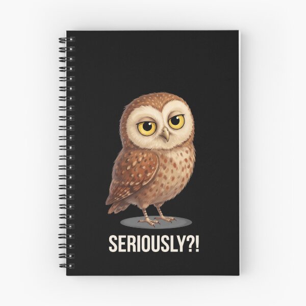 Item preview, Seriously?! Funny Sarcastic Owl Humor designed and sold by SofenArt.