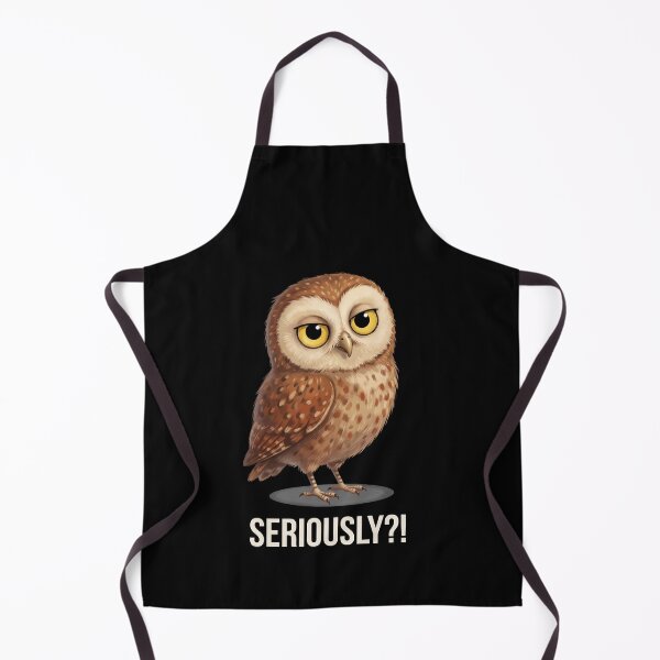 Item preview, Seriously?! Funny Sarcastic Owl Humor designed and sold by SofenArt.