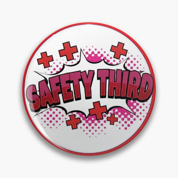 Item preview, Safety Third Hardhat sticker designed and sold by LiminalHaze.