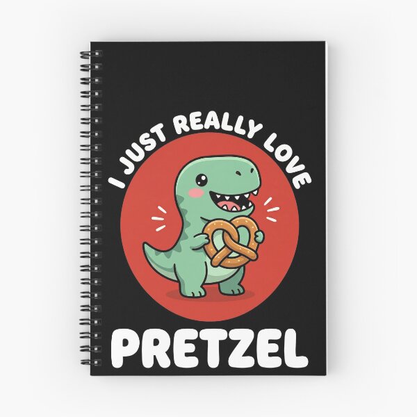 Item preview, I Just Really Love Pretzel Dinosaur Food Lover Snack Enthusiast designed and sold by SofenArt.