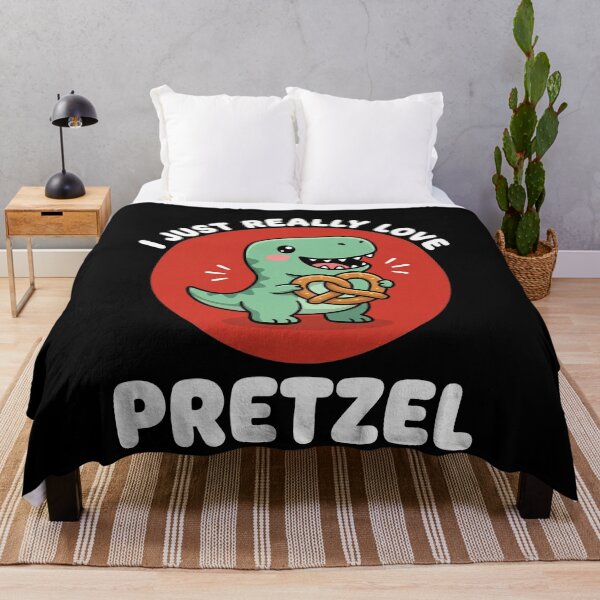 Item preview, I Just Really Love Pretzel Dinosaur Food Lover Snack Enthusiast designed and sold by SofenArt.