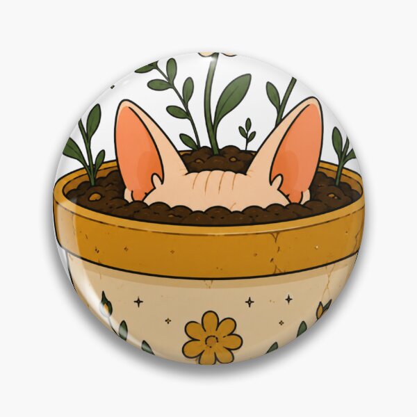 Item preview, Flower Pot Sphynx Cat designed and sold by Region.
