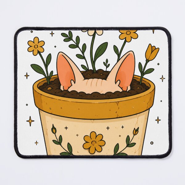 Item preview, Flower Pot Sphynx Cat designed and sold by Region.