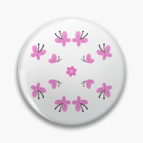 Item preview, Cute Pink Butterfly Mandala Aesthetic Pattern Sticker Pack designed and sold by Art IN Pack.