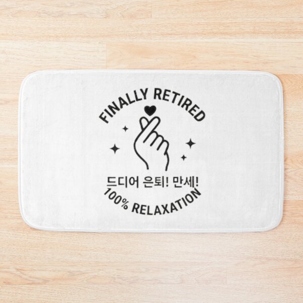 Item preview, Finally Retired – Korean Finger Heart Retirement Shirt | 100% Relaxation | Funny Korean Culture Retirement Gift designed and sold by SunAndJune.