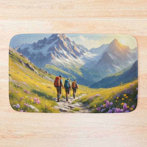 Item preview, On the Way of St. James (mountain pass crossing) designed and sold by jefboutique6150.