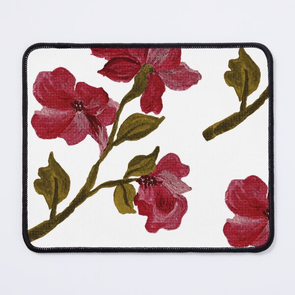 Item preview, Red Velvet Bloom Floral Pattern designed and sold by Kraalikaa.