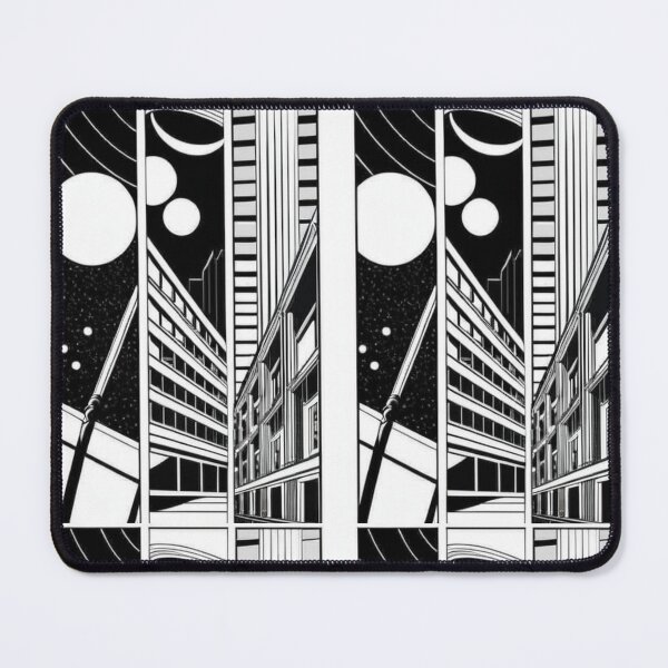 Item preview, Art - Futuristic City, Retro Comic Book Aesthetic designed and sold by Reverso-Design.