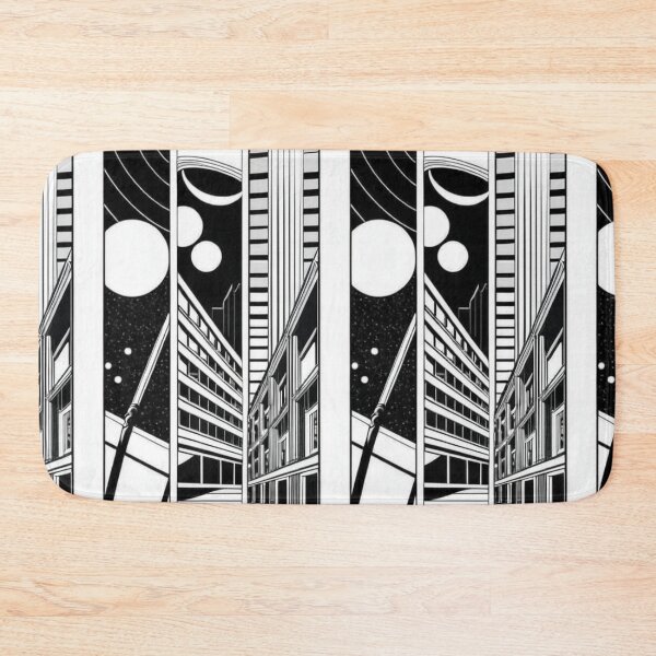 Item preview, Art - Futuristic City, Retro Comic Book Aesthetic designed and sold by Reverso-Design.