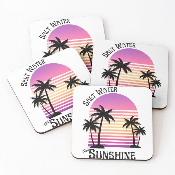 Item preview, Salt Water and Sunshine Tropical Palm Tree designed and sold by LAJdesigns.