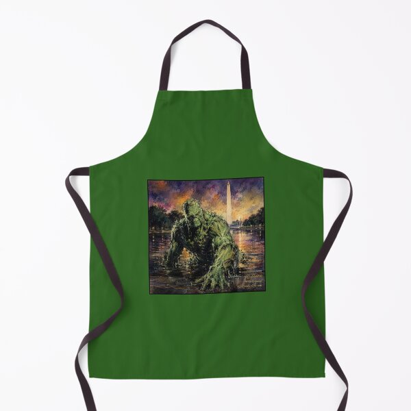Item preview, Swamp Titan Rising – Washington Monument Fantasy Cartoon designed and sold by Rick London Gifts.