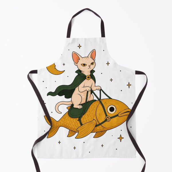 Item preview, Sphynx Cat Fish Rider designed and sold by Region.