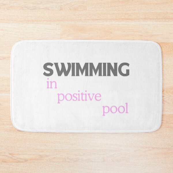 Item preview, Swimming in positive pool designed and sold by ArtistTejal.