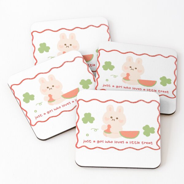 Item preview, Just A Girl Who Loves A Little Treat designed and sold by The Sticker Desk.
