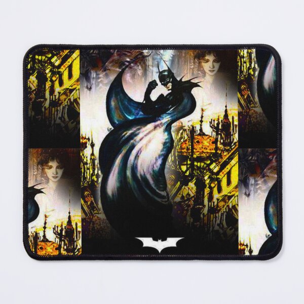 Item preview, Batman movie poster by Yoshitaka Amano - Gotham City - Superhero illustration - Dark Knight designed and sold by Alba Forjanívea.
