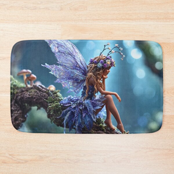 Item preview, Moonlit Forest Fairy On Branch designed and sold by Storybook Botanica.