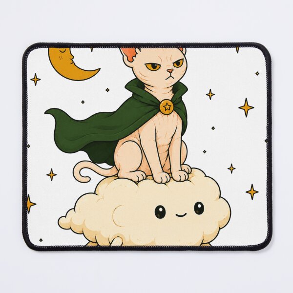 Item preview, Sphynx Cat Cloud Rider designed and sold by Region.