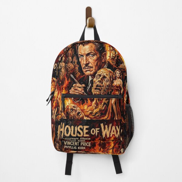 Item preview, Beauty in the Flames. Horror in the Wax. – House of Wax Fine Art Print designed and sold by Art's Diner.