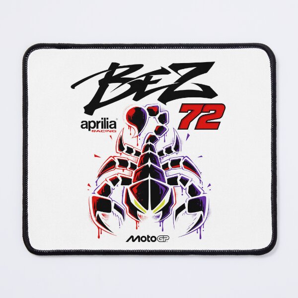 Item preview, Marco Bezzecchi 72 MotoGP Aprilia Racing Scorpio Italy (Italian Racer) designed and sold by Stotee.
