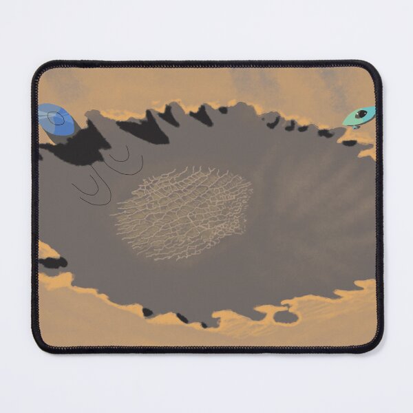 Item preview, Martians views with UFOs 6 designed and sold by M-Lipa.