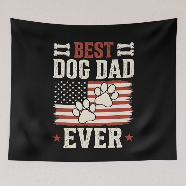 Item preview, Best Dog Dad Ever American Pet Father Dog Owner designed and sold by SofenArt.