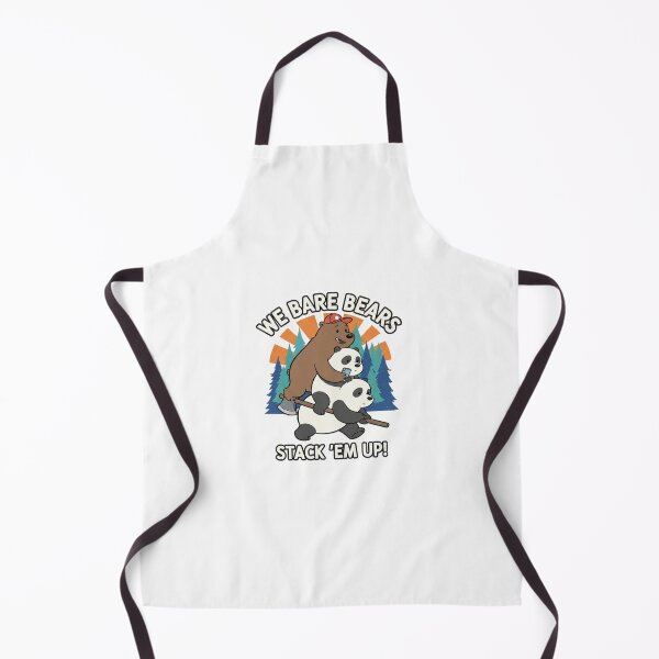 Item preview,  Stack 'Em Up! - Grizz, Panda, Ice Bear Cartoon designed and sold by PrintByte.