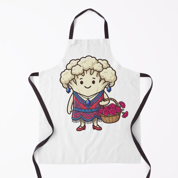 Item preview, Nana Cauli — Cute Grandmother Cauliflower Kawaii Food Art | Conditioned For Kindness designed and sold by monolithstudio.