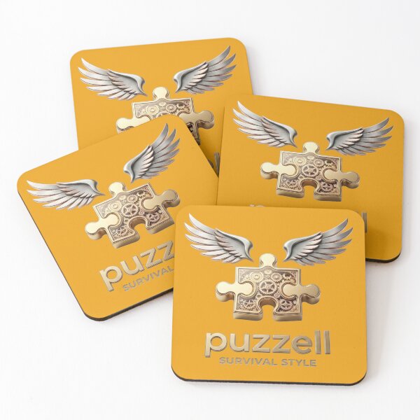 Item preview, Puzzell Survival Style Mechanical Puzzle Piece with Wings designed and sold by puzzell.