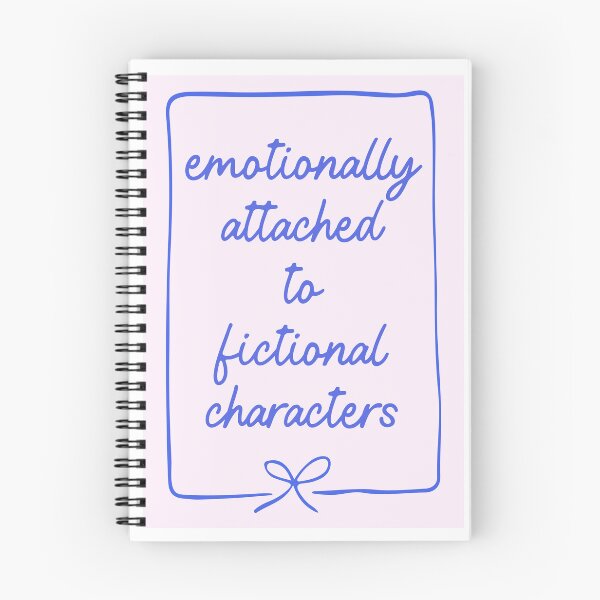 Item preview, Emotionally Attached to Fictional Characters designed and sold by The Sticker Desk.