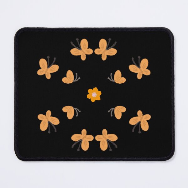 Item preview, Cute Orange Butterfly Mandala Aesthetic Pattern Sticker Pack designed and sold by Art IN Pack.