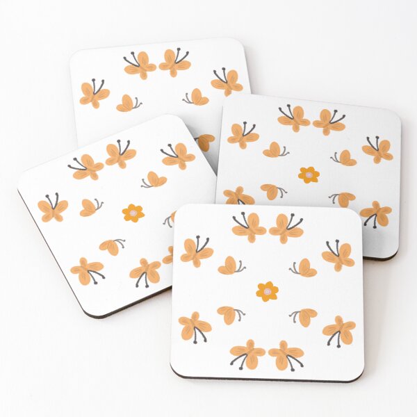 Item preview, Cute Orange Butterfly Mandala Aesthetic Pattern Sticker Pack designed and sold by Art IN Pack.