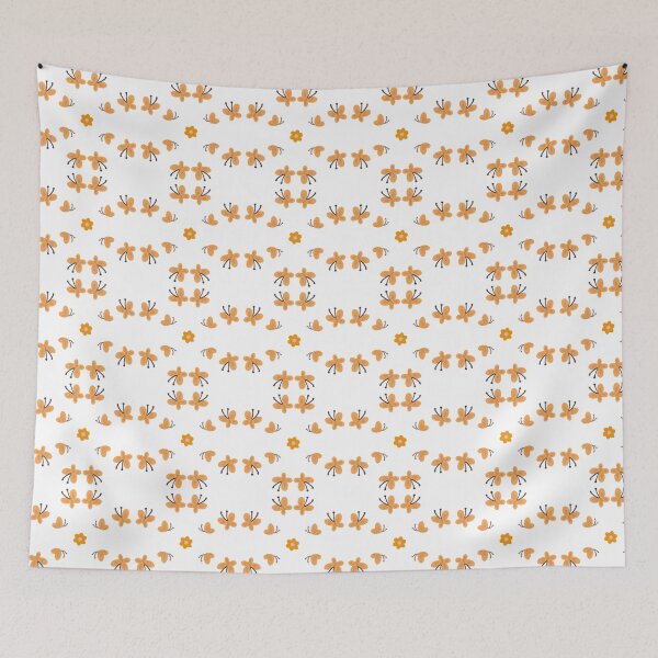 Item preview, Cute Orange Butterfly Mandala Aesthetic Pattern Sticker Pack designed and sold by Art IN Pack.