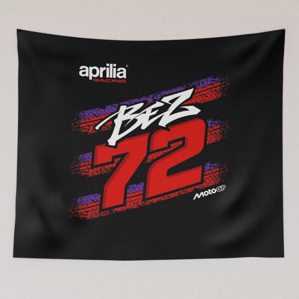 Item preview, Marco Bezzecchi 72 MotoGP Aprilia Racing Scorpio Italy (Italian Racer) designed and sold by Stotee.