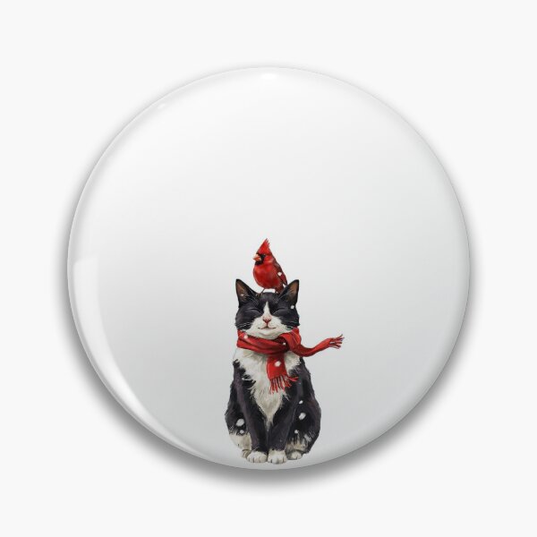Item preview, Cardinal Cat Christmas designed and sold by Roy & Tiffany.