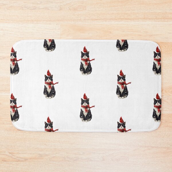 Item preview, Cardinal Cat Christmas designed and sold by Roy & Tiffany.