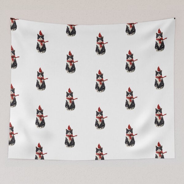 Item preview, Cardinal Cat Christmas designed and sold by Roy & Tiffany.