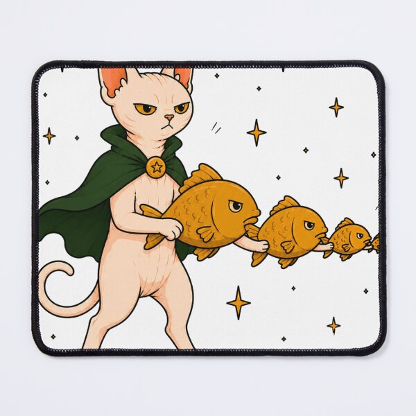 Item preview, Sphynx Cat Fish Army designed and sold by Region.
