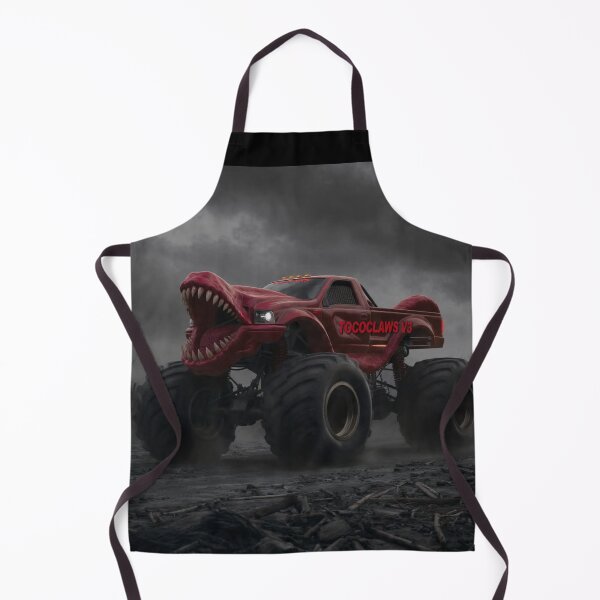 Item preview, TOCOCLAWS Dino Destroyer: Crimson Raptor Monster Truck designed and sold by TOCOCLAWS.