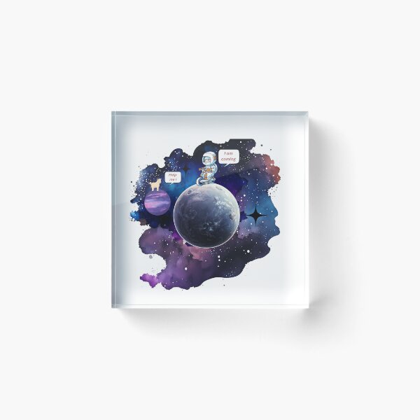 Item preview, Funny Astronaut Rescuing Lost Goat in Space comedy designed and sold by Zenith-Prime.