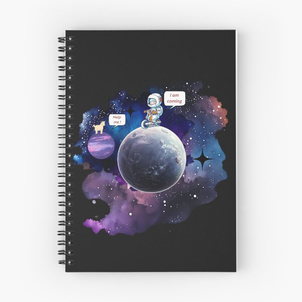 Item preview, Funny Astronaut Rescuing Lost Goat in Space comedy designed and sold by Zenith-Prime.