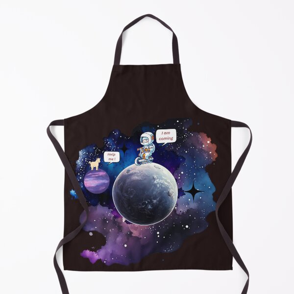 Item preview, Funny Astronaut Rescuing Lost Goat in Space comedy designed and sold by Zenith-Prime.