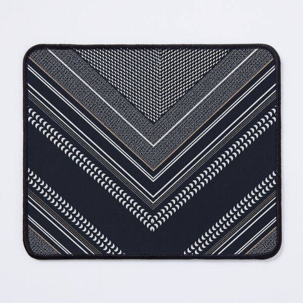 Item preview, Navy Chevron Textile Pattern - Elegant Scarf Style designed and sold by Unhinged .Ink.