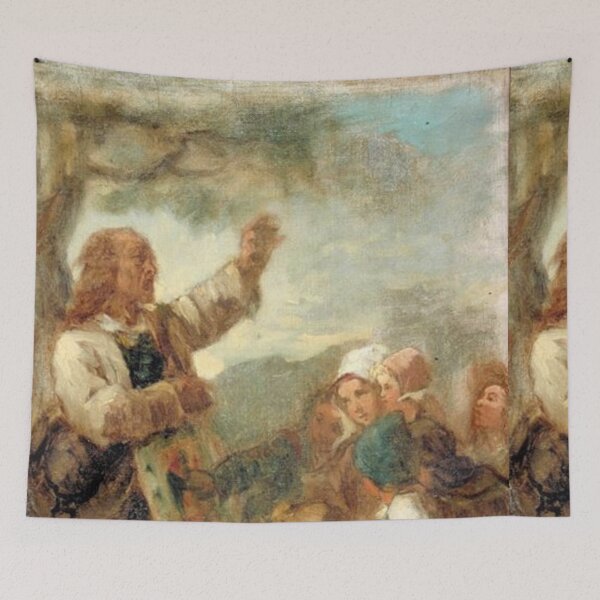 Item preview, Image merchant (study for the painting) designed and sold by SharonTheFirst.
