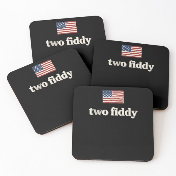 Item preview, Two Fiddy American Meme Pop Culture Humor Slang designed and sold by SofenArt.