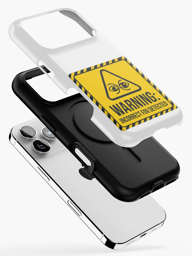 Thumbnail 2 of 4, iPhone Case, FOV Calculator - Sim Racing Humor designed and sold by GarageGraphics.